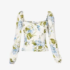 Reformation Reign Top in Riviera
